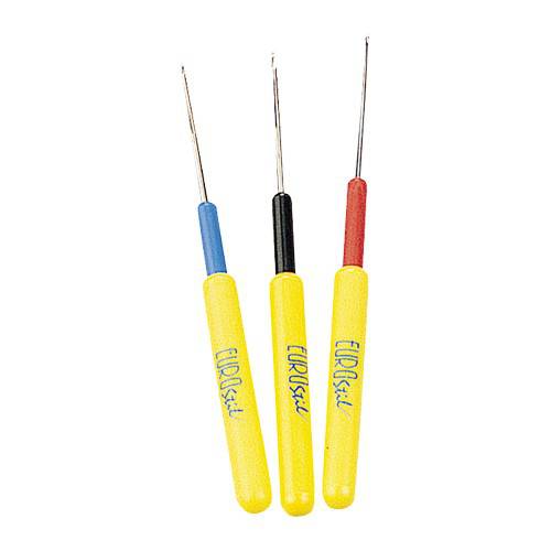 EUROSTIL – Bolsa 3 Agulhas p/Madeixas de Touca 1cm | 1.25cm | 1.5cm - 01265